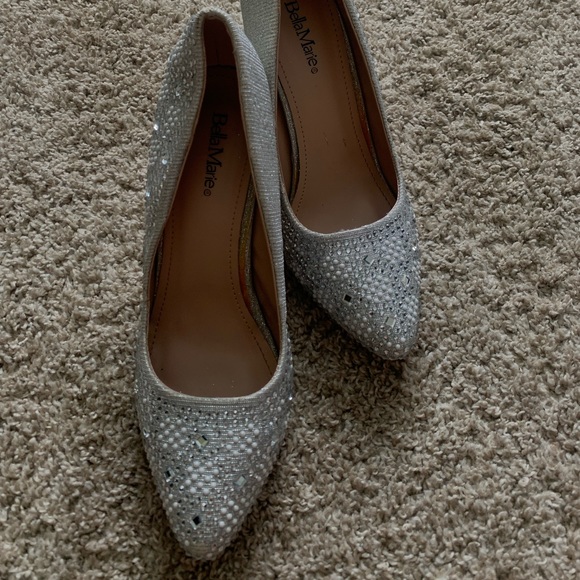 Bella Marie silver heel - Picture 3 of 13